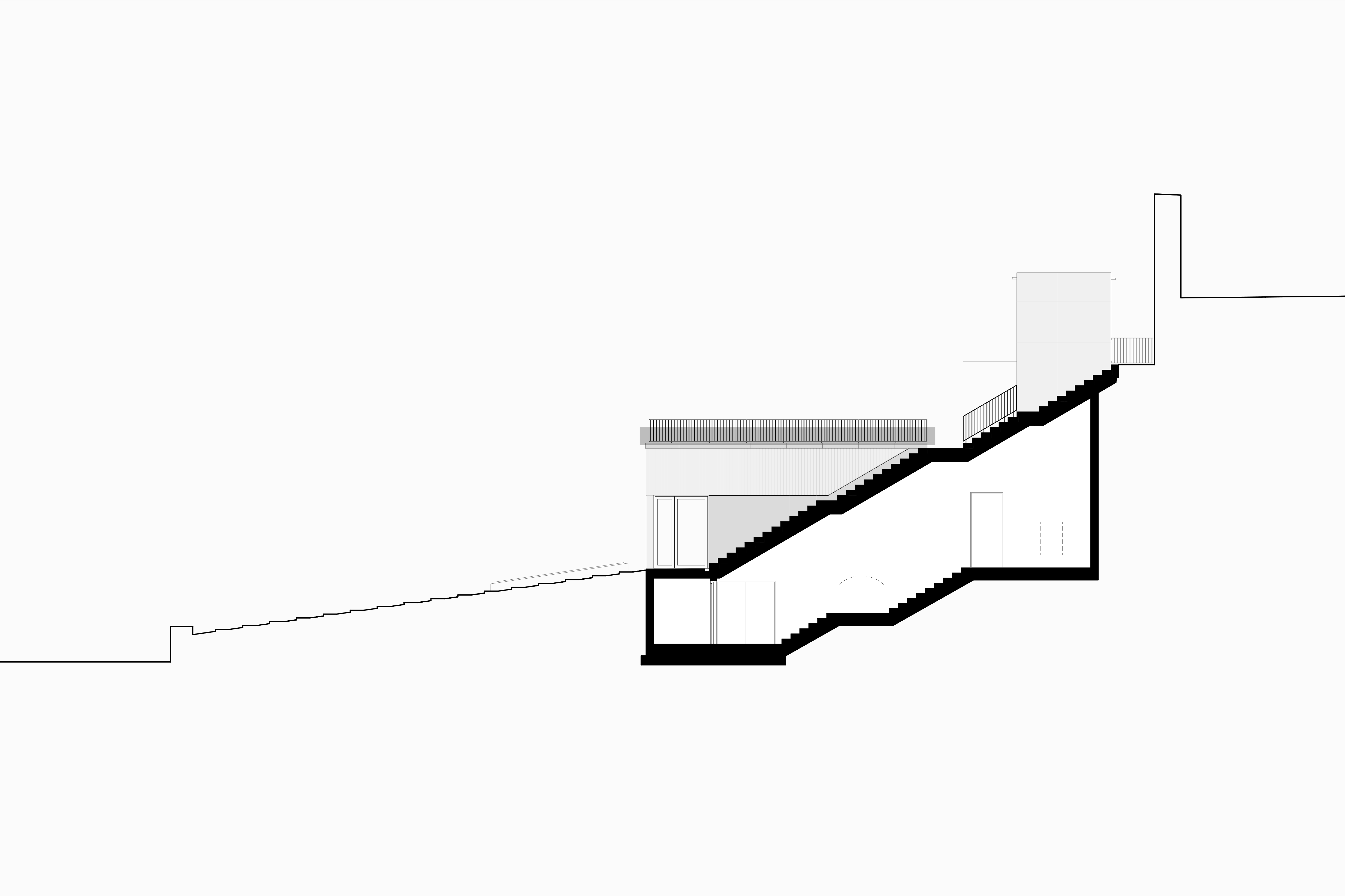 Corte Transversal | Escada