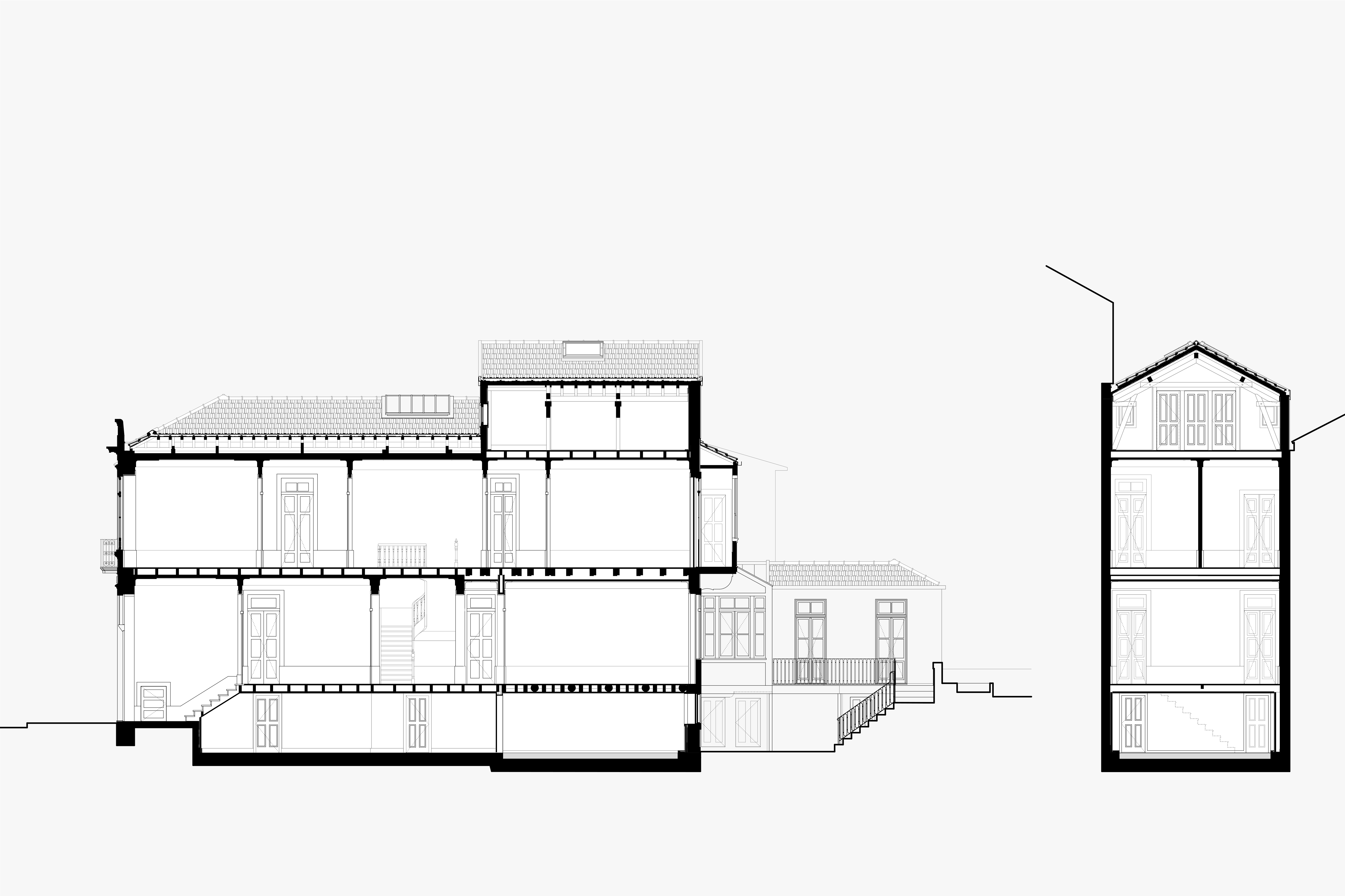 Cortes Longitudinal e Transversal